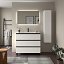 Mueble de baño Bequia Metal 3 o 6 cajones con patas de Salgar